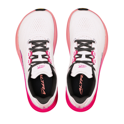 Altra Torin 9 Womens Running Shoes - Coconut Cream/Pink Glow/Desert Flower