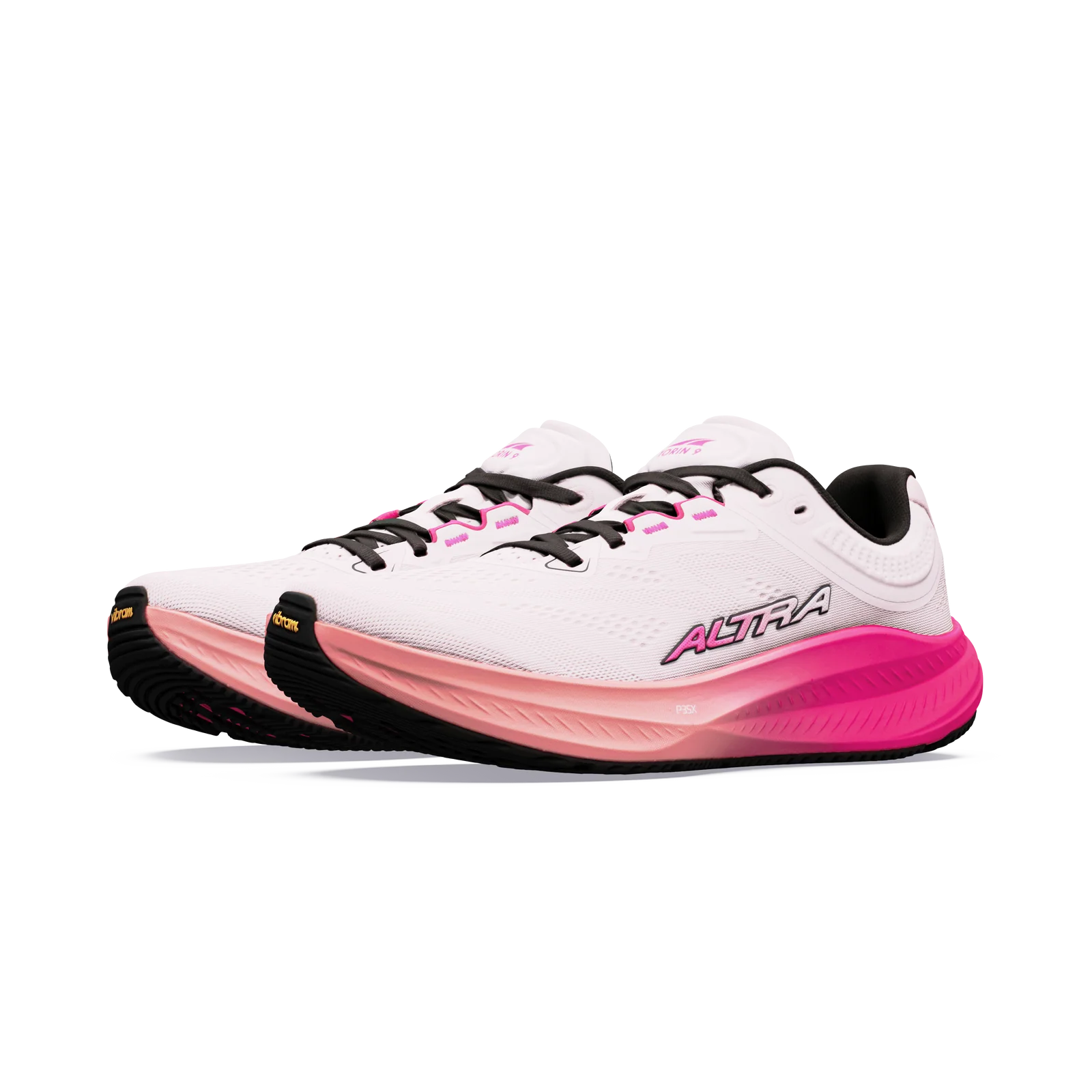 Altra Torin 9 Womens Running Shoes - Coconut Cream/Pink Glow/Desert Flower