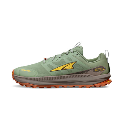 Altra Lone Peak 9+ GTX Mens Running Shoe - Dusty Olive