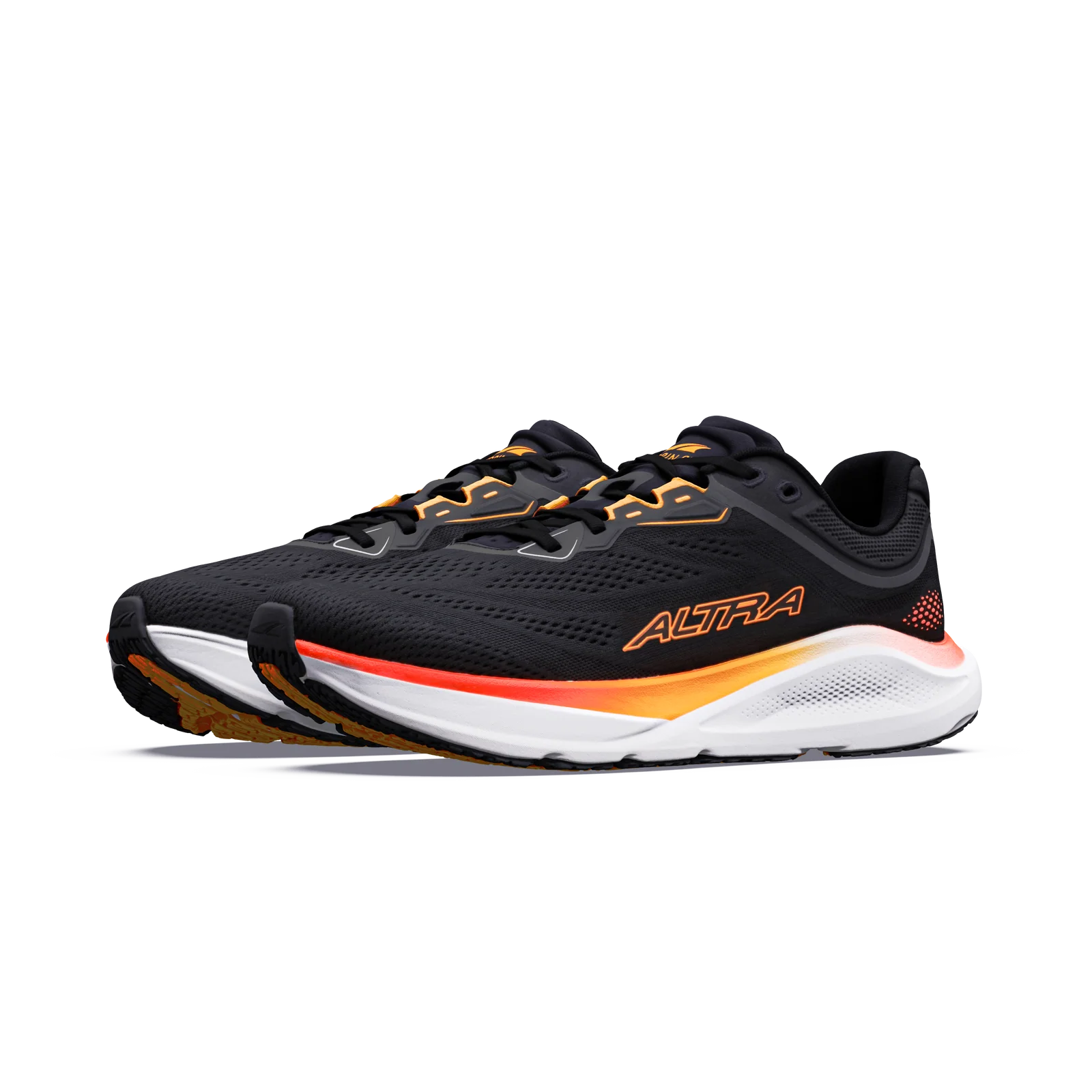 Altra Torin ST Mens Running Shoes - Black/Orange Pop/Coral