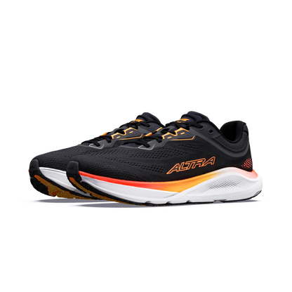 Altra Torin ST Mens Running Shoes - Black/Orange Pop/Coral