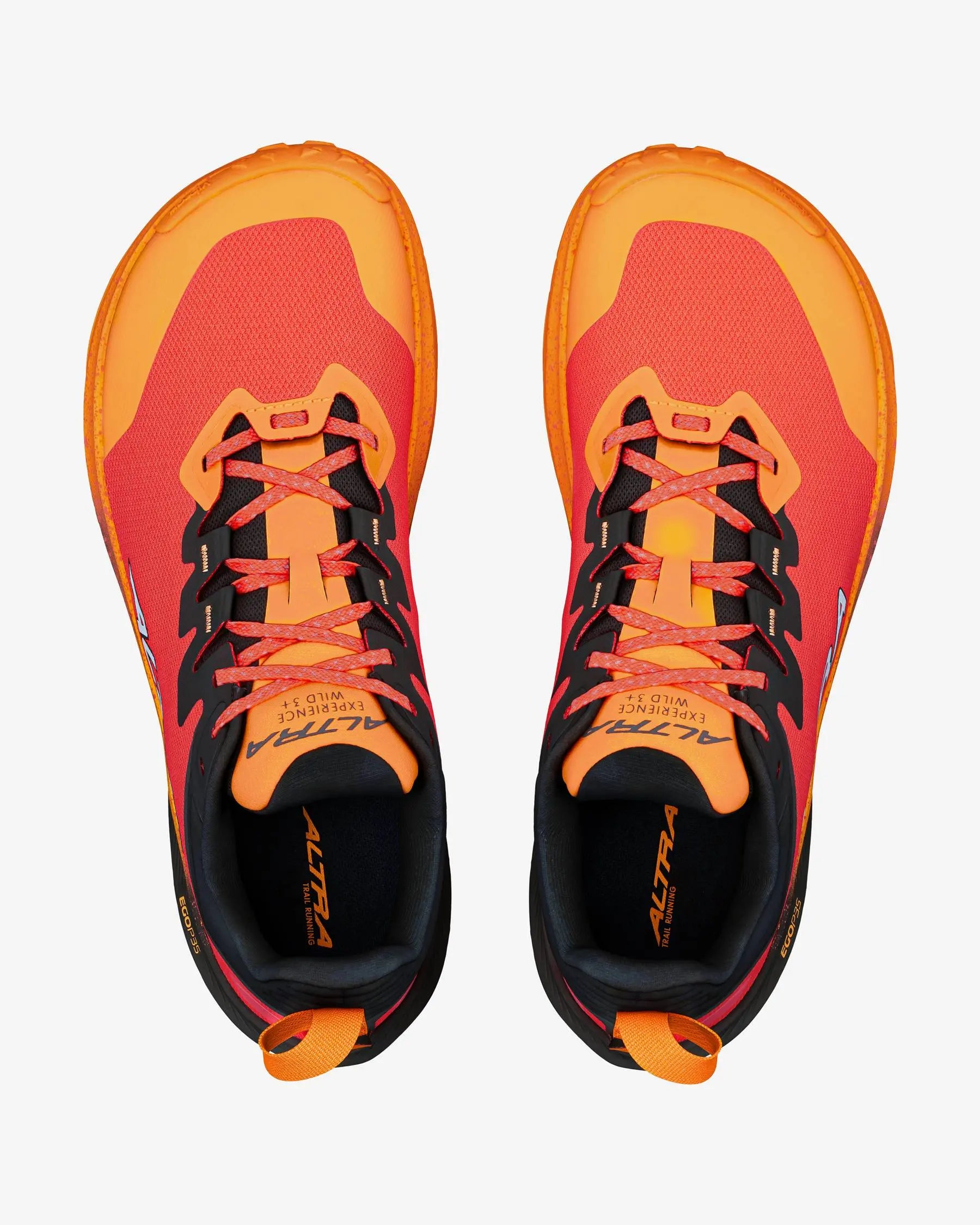 Altra Experience Wild 3+ Mens Running Shoe - Black/Orange