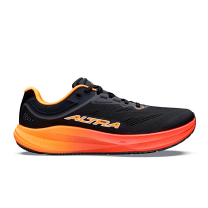 Altra Torin 9 Mens Running Shoe - Black/Orange Pop/Coral