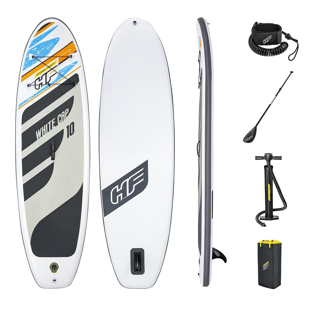 Hydro-Force White Cap 10ft SUP Set (10" x 33" x 4.75")