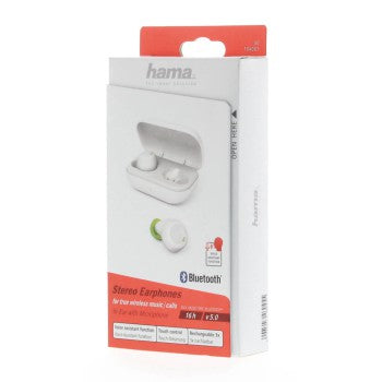 Hama "Spirit Chop" Bluetooth® Headphones, True Wireless, In-Ear, white