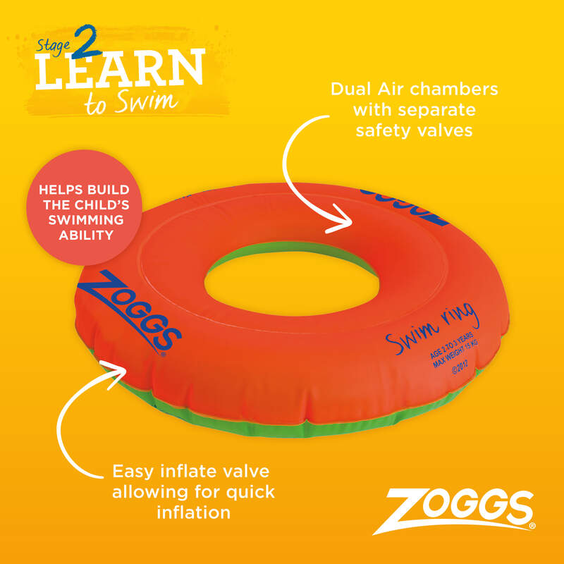 Zoggs Swim Ring - El valves