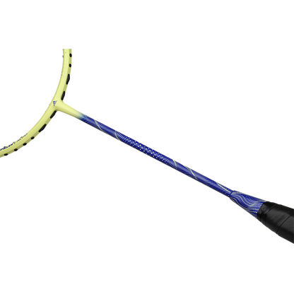 Close up of badminton racket