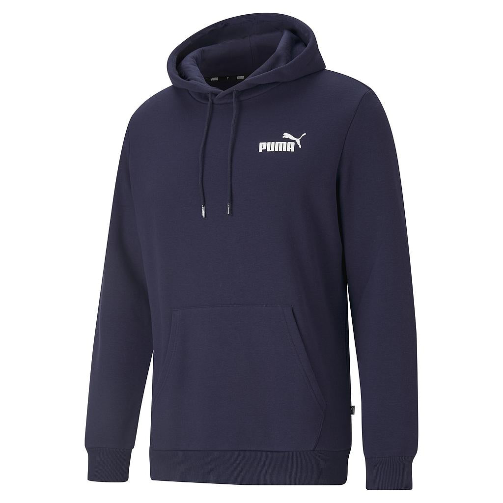 Puma Mens ESS Hoodie Black/Navy