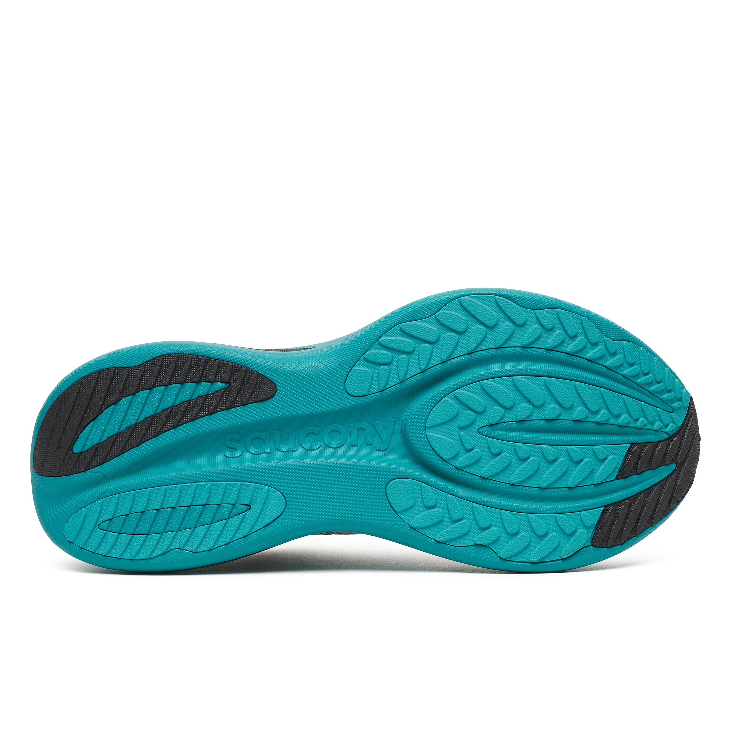 Saucony Triumph 24 Mens Running Shoes - White/Tranquil