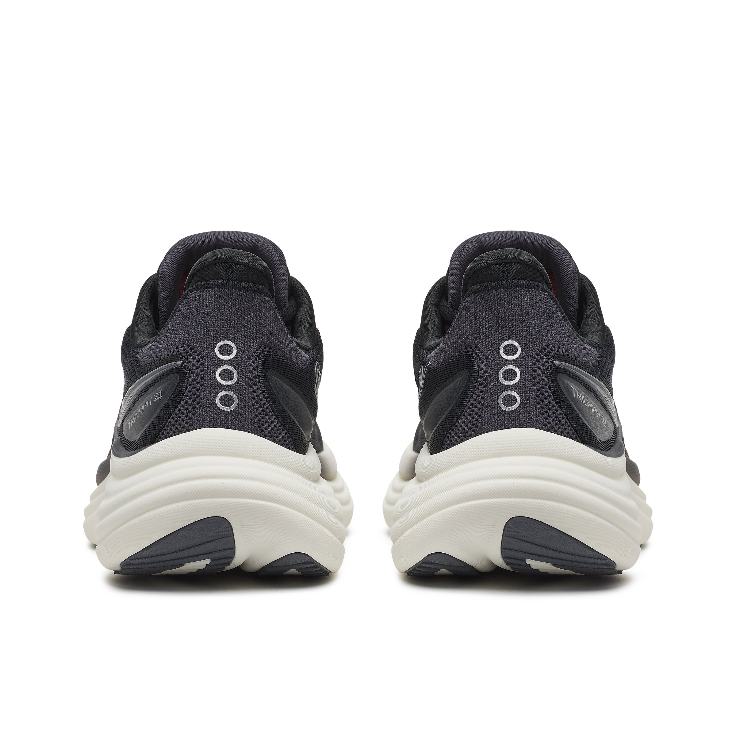 Saucony Triumph 24 Mens Running Shoes - Black/Silver