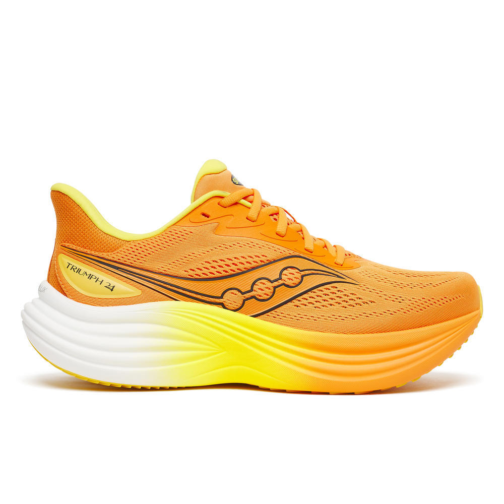 Saucony Triumph 24 Mens Running Shoes - Fuego