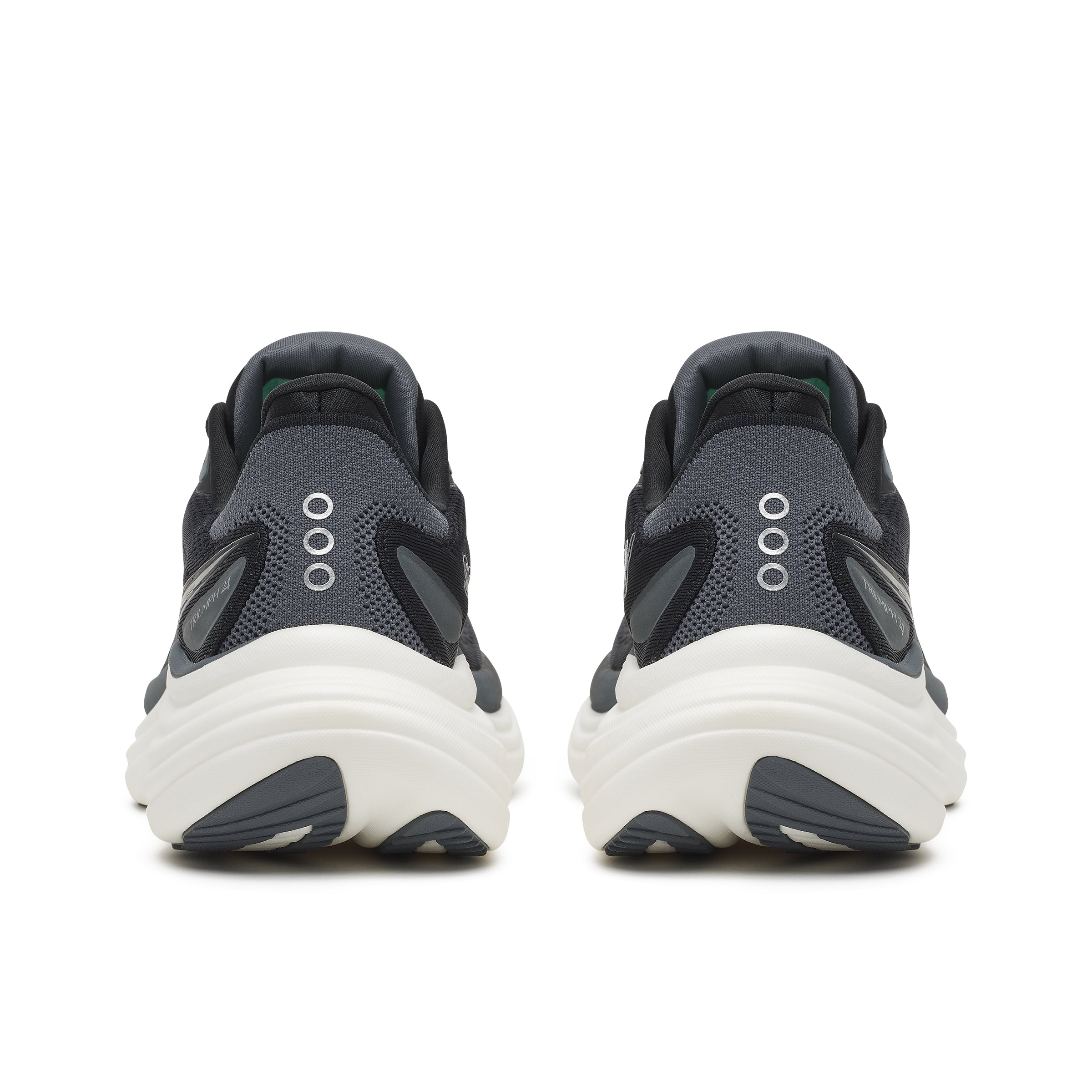 Saucony Triumph 24 Womens Running Shoes - Black/Silver