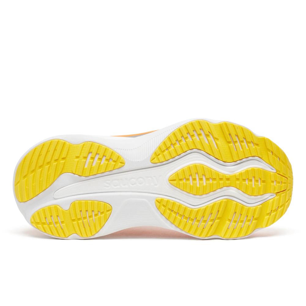 Saucony Hurricane 26 Men's Running Shoes Fuego - outsole view