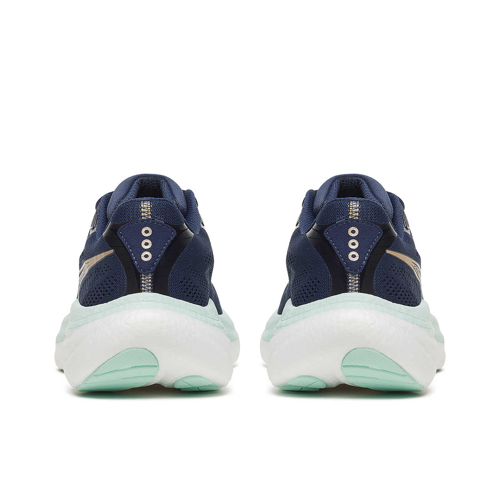 Saucony Ride 19 Womens Running Shoes - Navy/Aqua