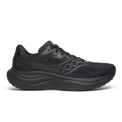 Saucony Ride 19 Mens Running Shoes - Triple Black