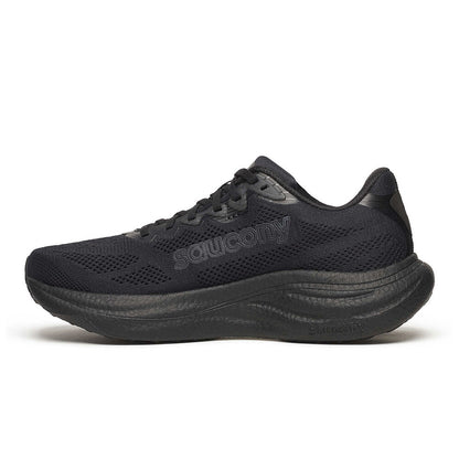 Saucony Ride 19 Mens Running Shoes - Triple Black