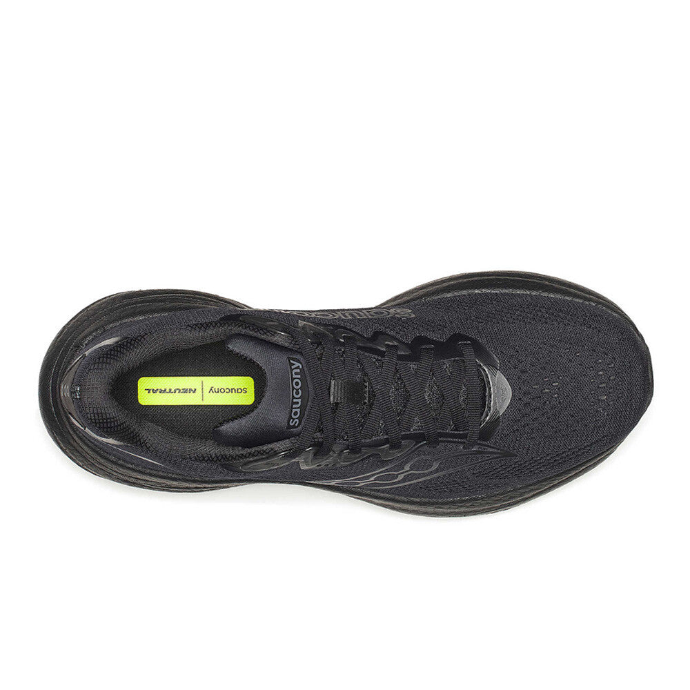 Saucony Ride 19 Mens Running Shoes - Triple Black