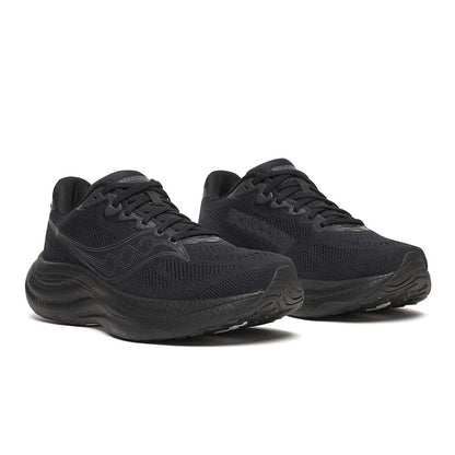 Saucony Ride 19 Mens Running Shoes - Triple Black