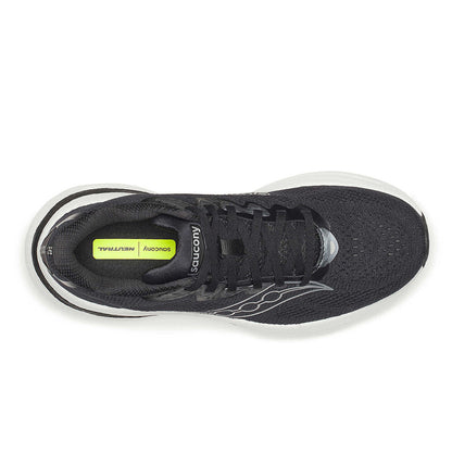 Saucony Ride 19 Womens Running Shoes - Black/Silver