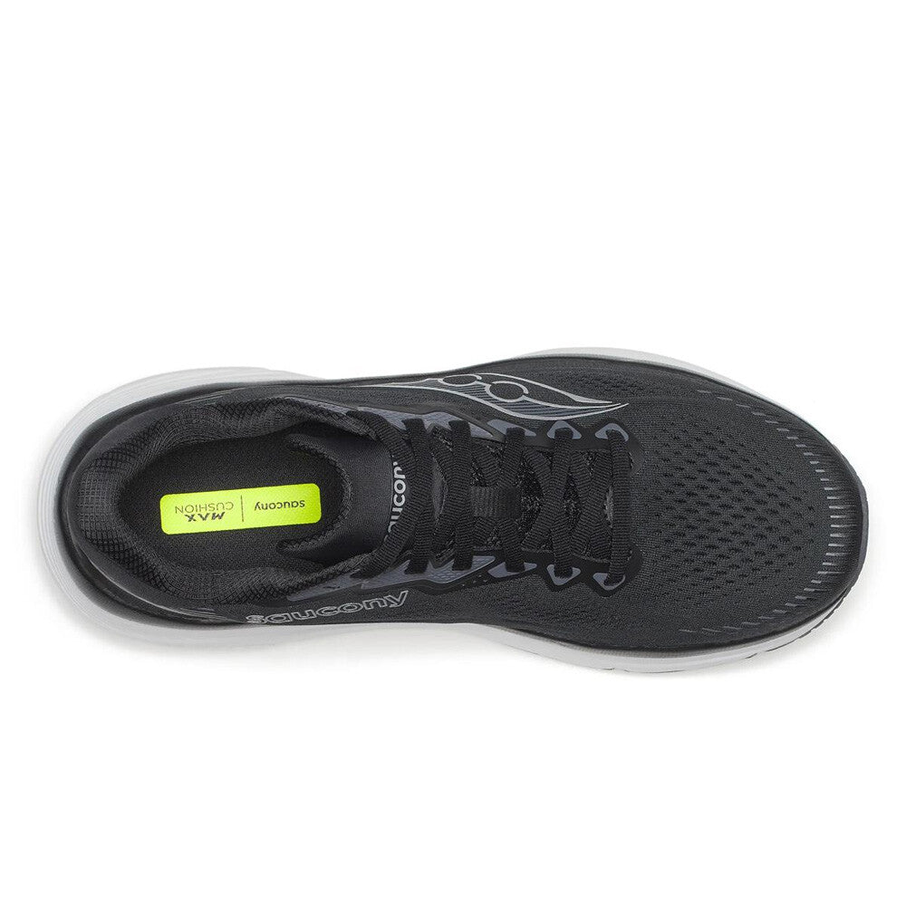 Saucony Guide 19 Mens Running Shoes - Black/Silver