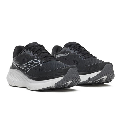 Saucony Guide 19 Mens Running Shoes - Black/Silver