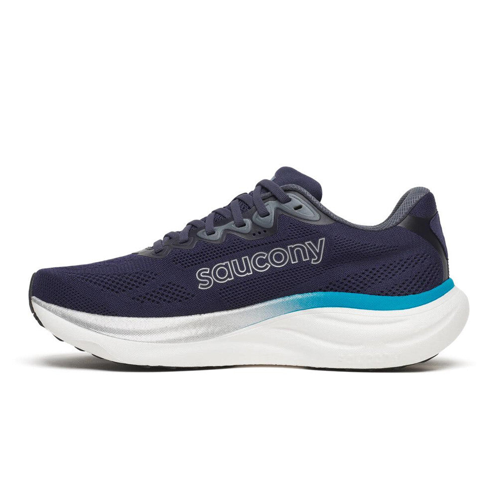 Saucony Ride 19 Mens Running Shoes - Navy/Cobalt