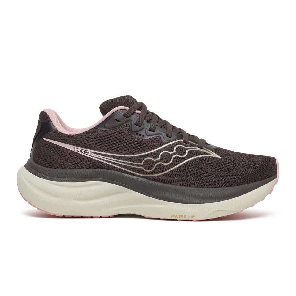 Saucony Ride 19 Womens Running Shoes - Torte/Eggshell