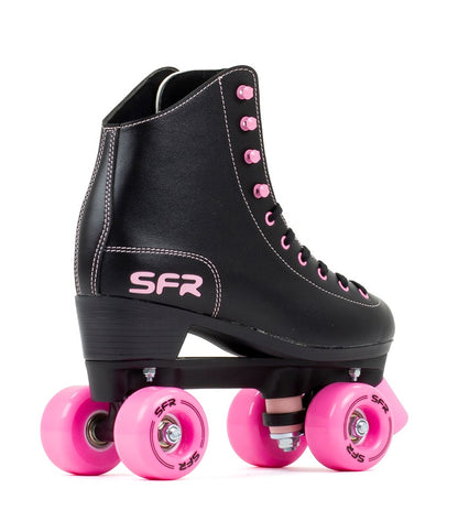Image of pink skates, back