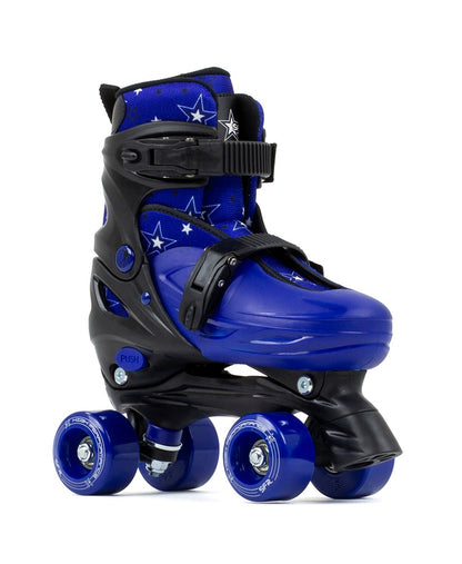 mage of blue skates