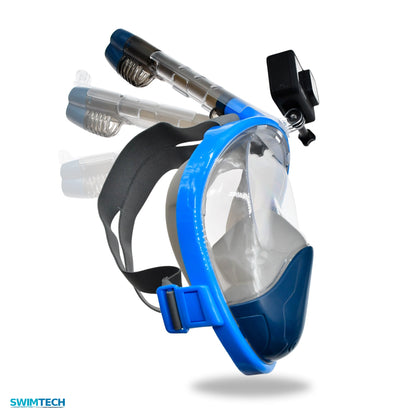 Swimtech Full Face Snorkeling Mask - Adults