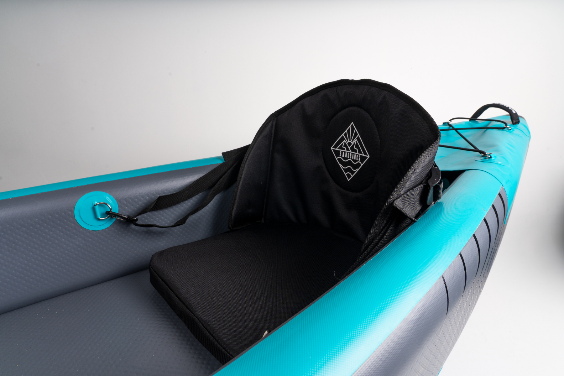 Sandbanks Style Explorer Triple Seater Inflatable Kayak - Turquoise