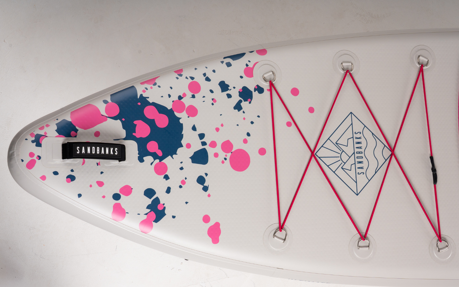 Sandbanks Style Ultimate 10'6'' x 32'' x 4.75'' iSUP Paddleboard package Pink