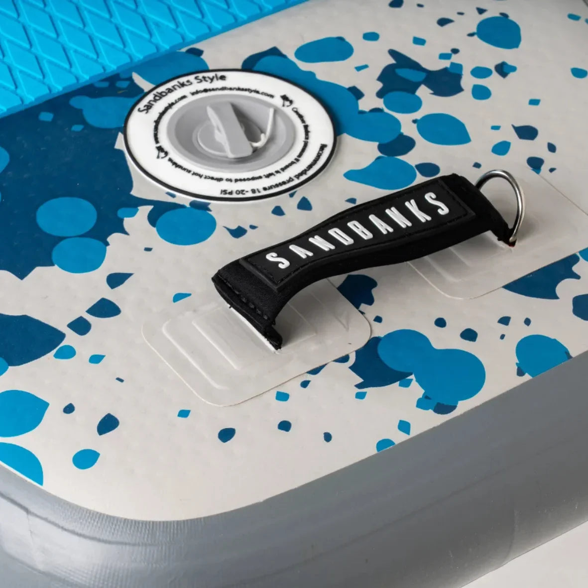 Sandbanks Style Pro-X 10'6'' x 32'' x 4.75'' iSUP Paddleboard package Blue
