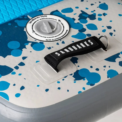 Sandbanks Style Pro-X 10'6'' x 32'' x 4.75'' iSUP Paddleboard package Blue