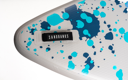 Sandbanks Style Ultimate 10'6'' x 32'' x 4.75'' iSUP Paddleboard package Turquoise