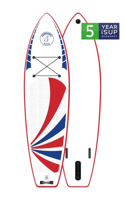 Sandbanks Ultimate Art 10'6'' Inflatable Paddle Board - 5 Year Warranty/Stylish/Quality/Balanced/Streamlined/Lightweight