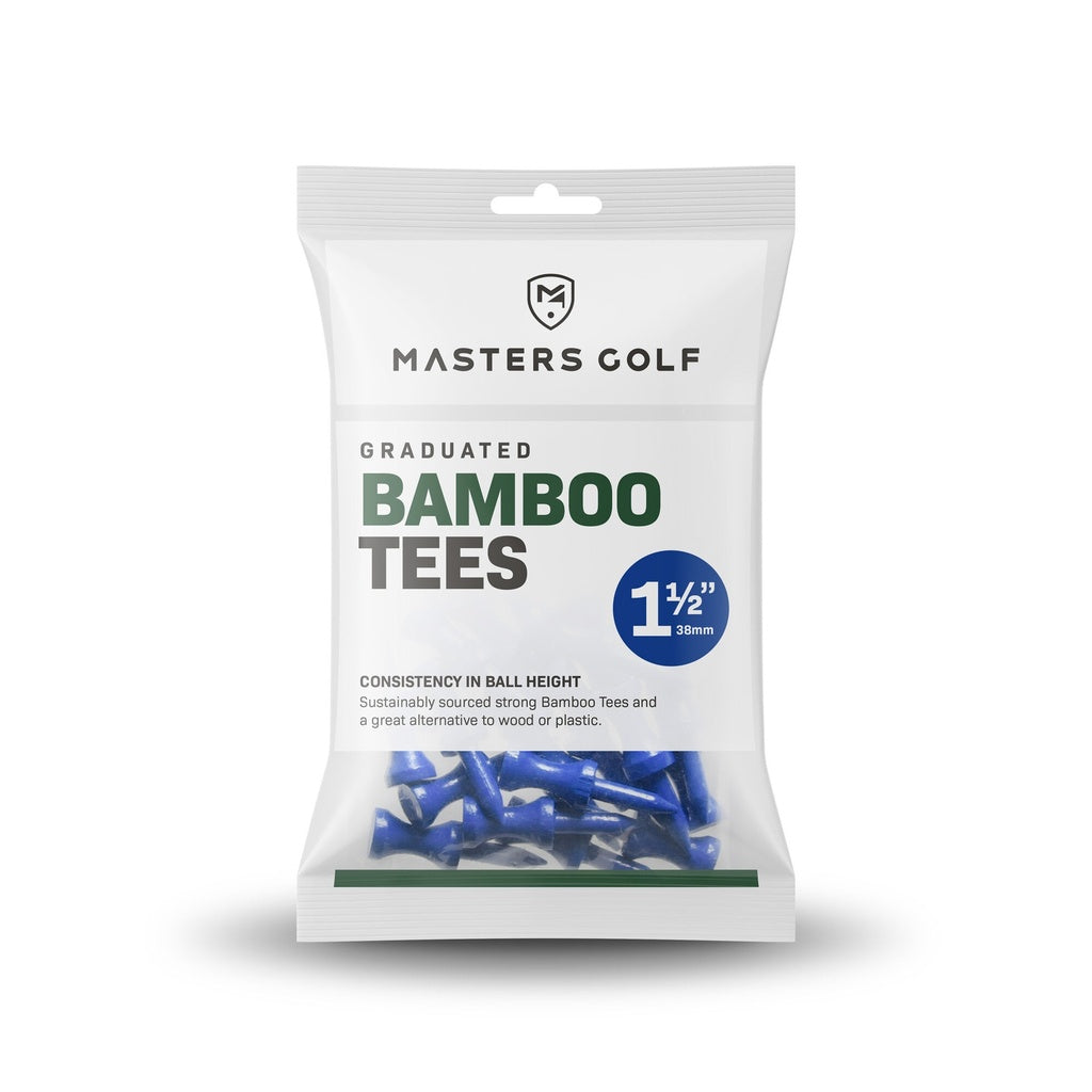 Masters Bamboo Graduated Tees (Bag of 25)
