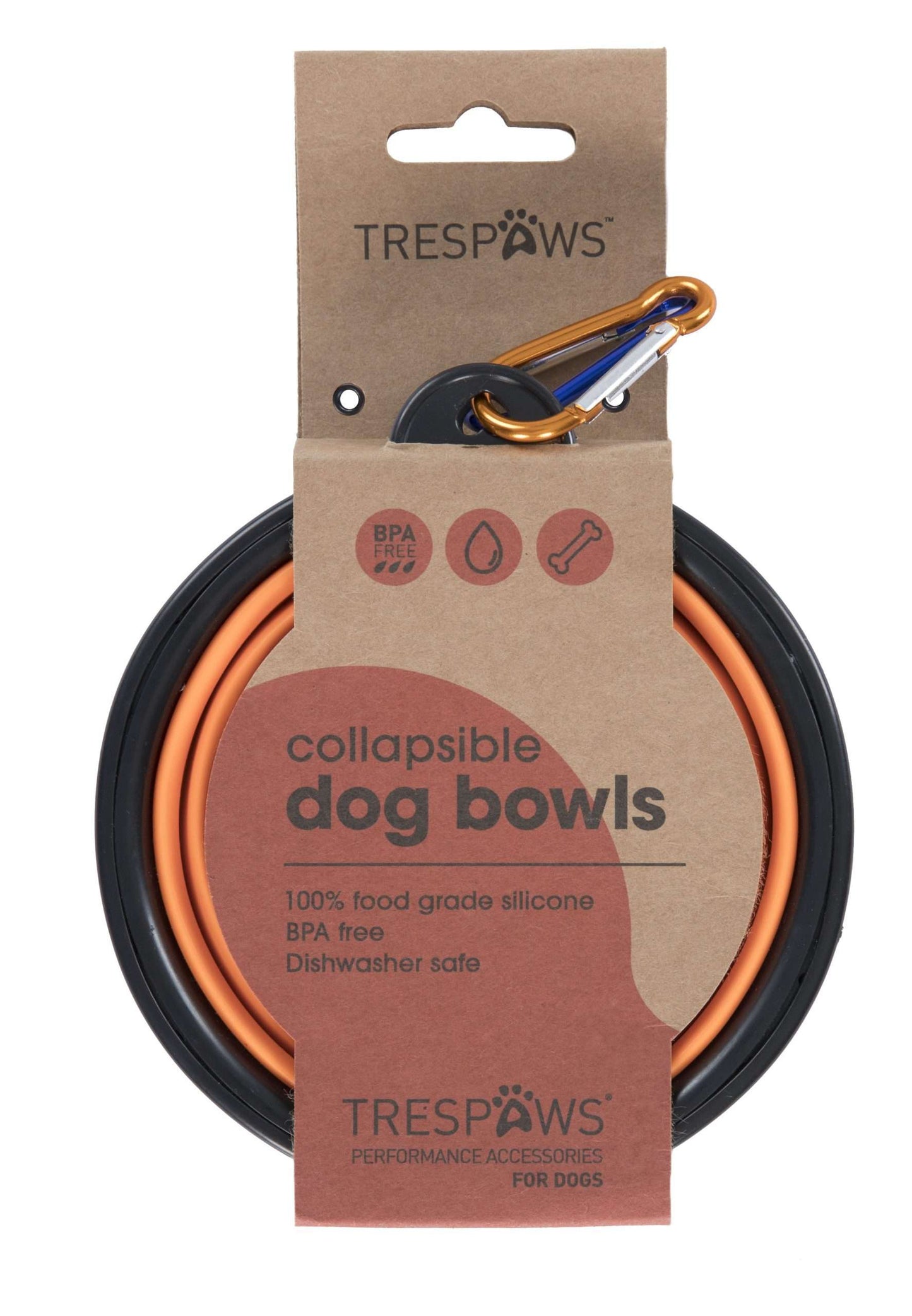 Trespaws Sippy Collapsible Dog Bowl