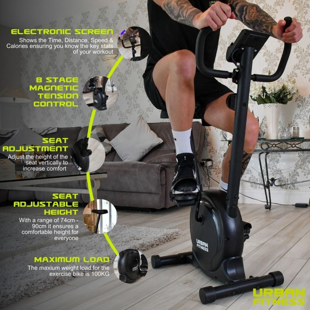 Urban Fitness Magnetic Exercise Bike