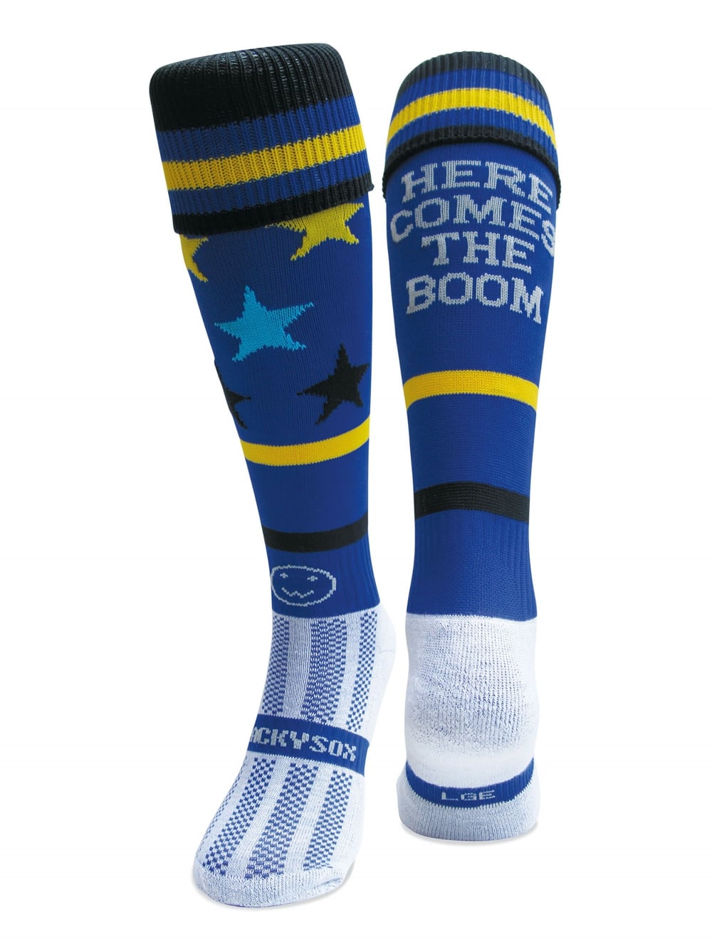 WackySox Here Comes the Boom Blue