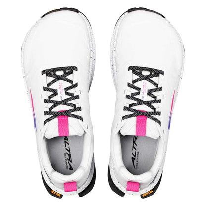 Altra Lone Peak 9 + Women's Running Shoes - Vaporous Grey/ Knockout Pink