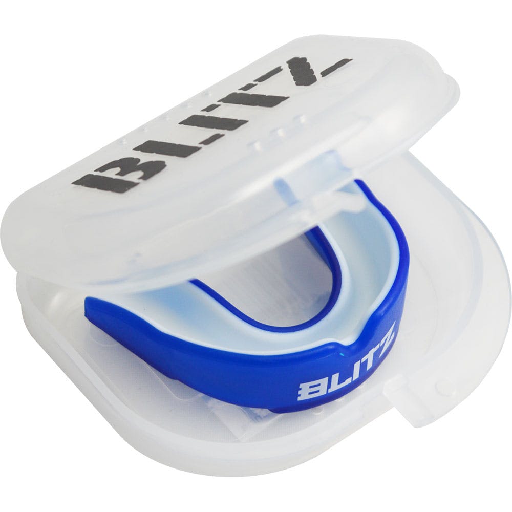 blitz double layer mouth guard Blue