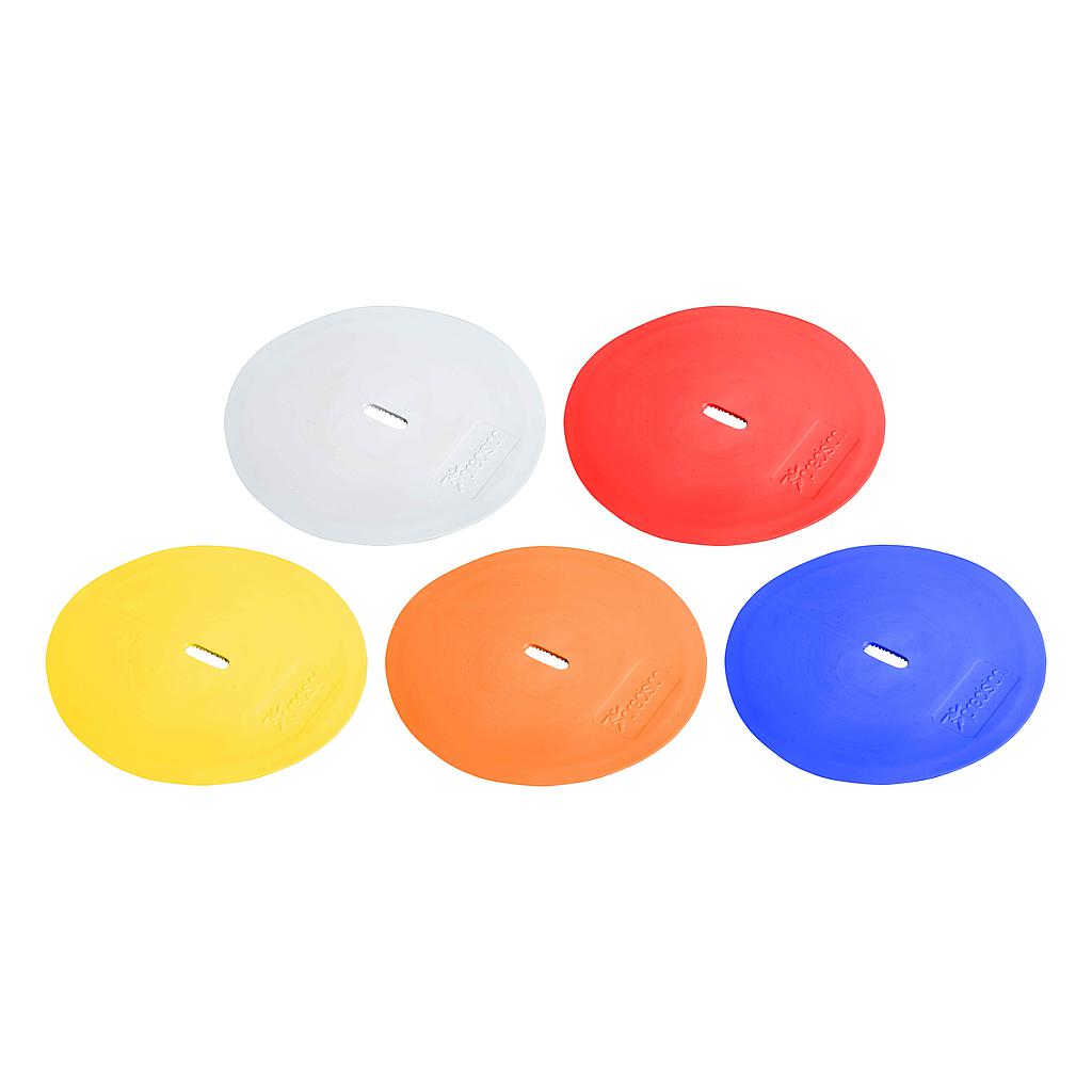 Precision Round Marker Discs - Multi Colour x 10