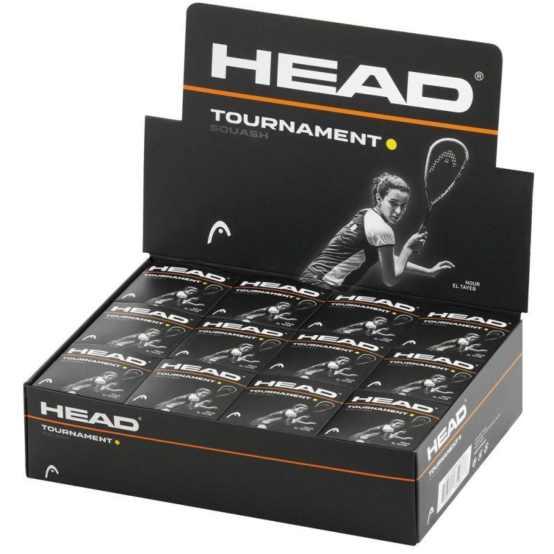 Head Tournament Single Yellow Dot Squash Ball