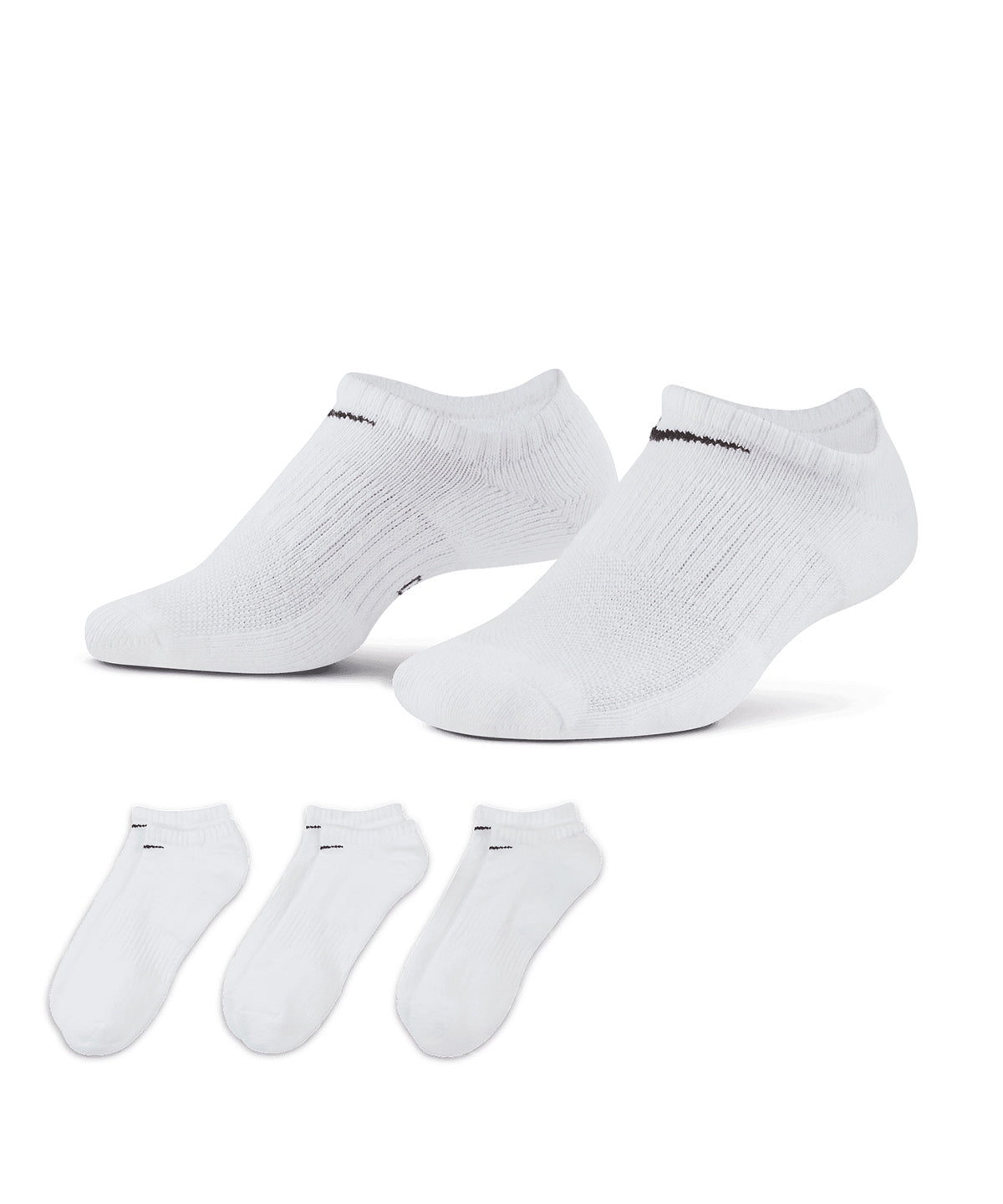 Nike Everyday Cushioned No Show Socks (3 pairs)