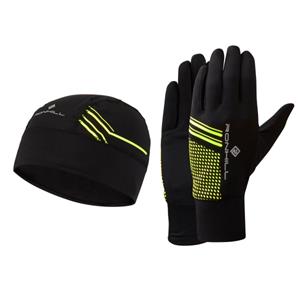 Beanie and Glove Set Black