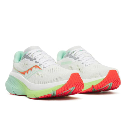Saucony Guide 19 Womens Running Shoes - White/Tint
