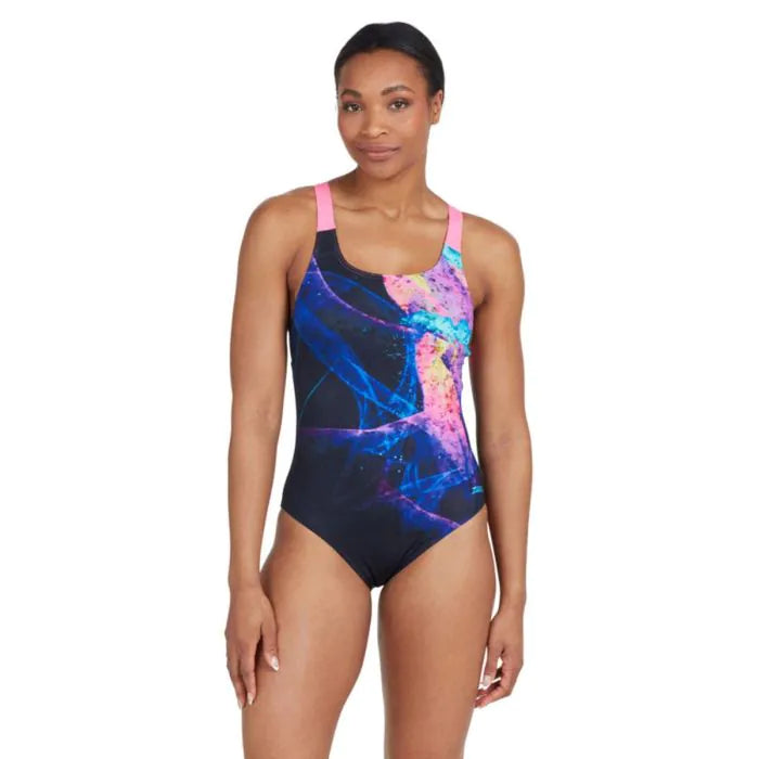 Zoggs Aquagrip Speedback One Piece Swimsuit